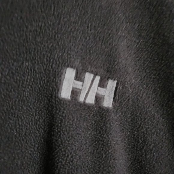 *SOLD* HELLY HANSEN | Fleece half zip pullover polartec black sz 2XL - Picture 2 of 5